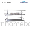 KITCHEN 2 TIERS HANG DISH RACK ELITE E8520 Dish Rack Kitchen