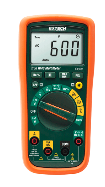 Extech EX350 : 11 Function True RMS Multimeter + NCV