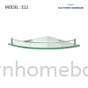 BATHROOM CORNER GLASS SHELF ELITE E22 Glass Shelf Bathroom