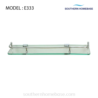 BATHROOM GLASS SHELF ELITE E333