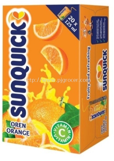 SUNQUICK RTD ORANGE 125ML