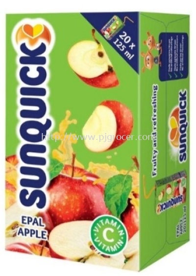 SUNQUICK RTD APPLE 125ML