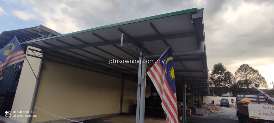 METAL DECK ROOFING WITH PU FOAM @TAMAN BUKIT ANGGERIK, KUALA LUMPUR