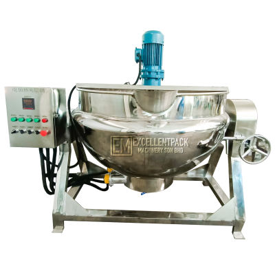 DOUBLE JACKET COOKING TANK | PASTE (ELECTRICAL HEATING)