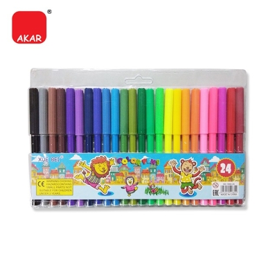 Color Pen / Gel Pen [24 Colours] (1 Pack) XB-1868-24