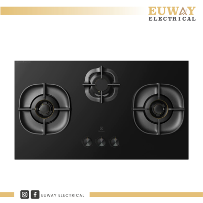 ELECTROLUX 3 BURNER BUILT-IN GAS HOB EHG9350BC