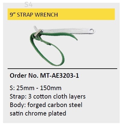 9" STRAP WRENCH