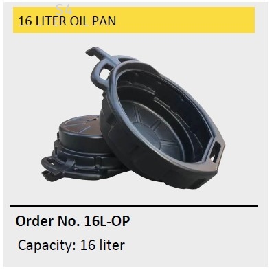S4Tools 16L Waste Oil Receiver Drain Pan (PVC)