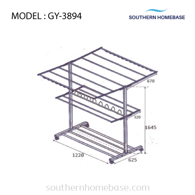 CLOTH HANGER ELITE GY-3894