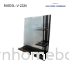 BATHROOM MIRROR WITH GLASS SHELF ELITE V-2226 Mirror Bathroom