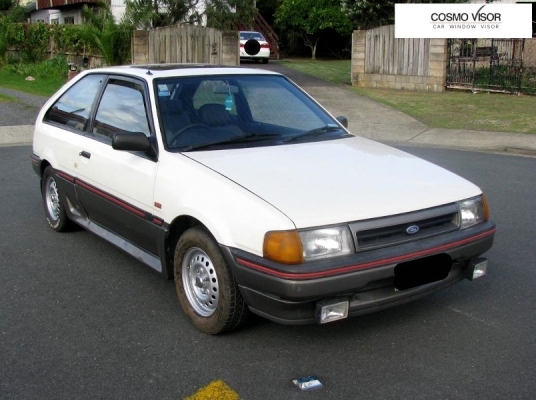 FORD LASER TX3 (2 DOOR) 1986 - 1989 = COSMO DOOR VISOR