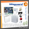 Bluguard Security Burglar Wired Alarm 16 Zone Set Package can add Expansion to 64 Zone 9 Item Included T64 LCD PACKAGE Wired Alarm BLUGUARD