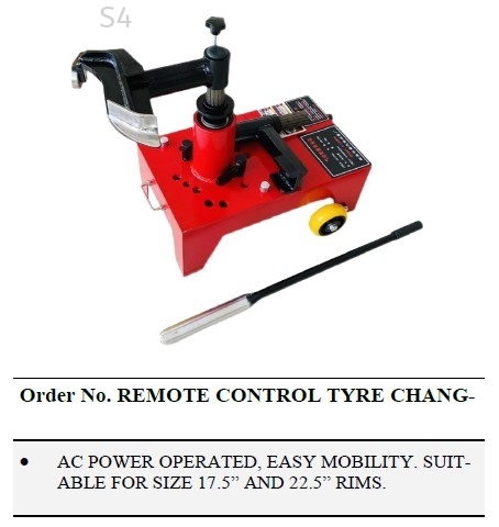 240v/415v VAC Powered Wheel Tire Changer (Light Truck)