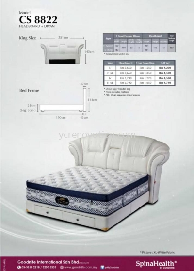 BEDFRAME CS8822