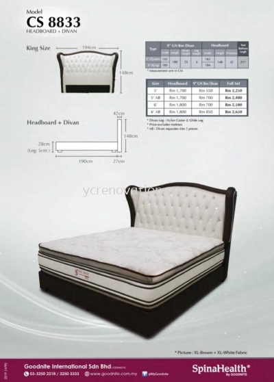 BEDFRAME CS8833