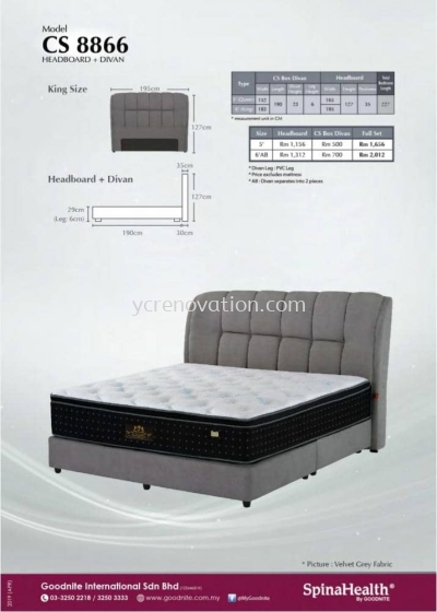 BEDFRAME CS8866