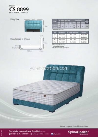 BEDFRAME CS8899