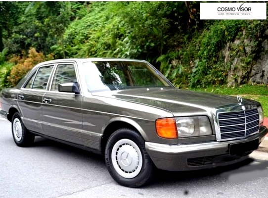 MERCEDES S-CLASS W126 1979 - 1991 (SHORT WHEEL BASE) = COSMO DOOR VISOR