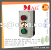 MAG Triple Push Button with Box for Barrier Gate Roller Shutter Lift use RED Yellow Green Button MAG Brand use BR_PB3 MAG