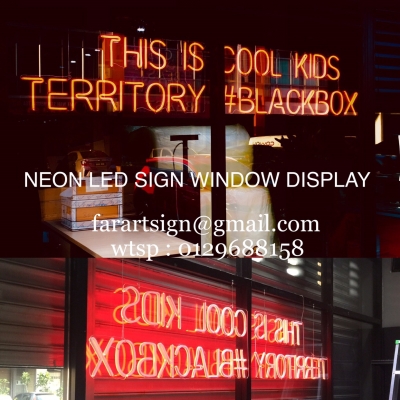 Window Neon Led Sign