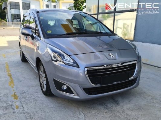 PEUGEOT 5008 2009 - 2017 = VENTTEC DOOR VISOR 