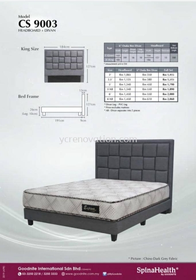 BEDFRAME CS9003