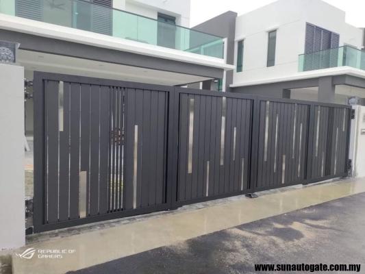 Aluminium Gate Design In Bukit Mertajam & Simpang Ampat