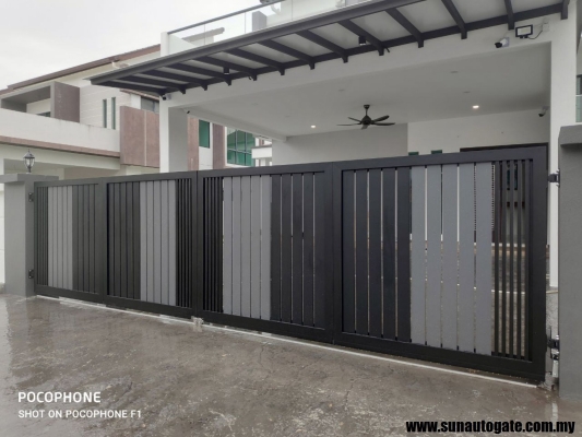 Aluminium Gate Design In Bukit Mertajam & Simpang Ampat