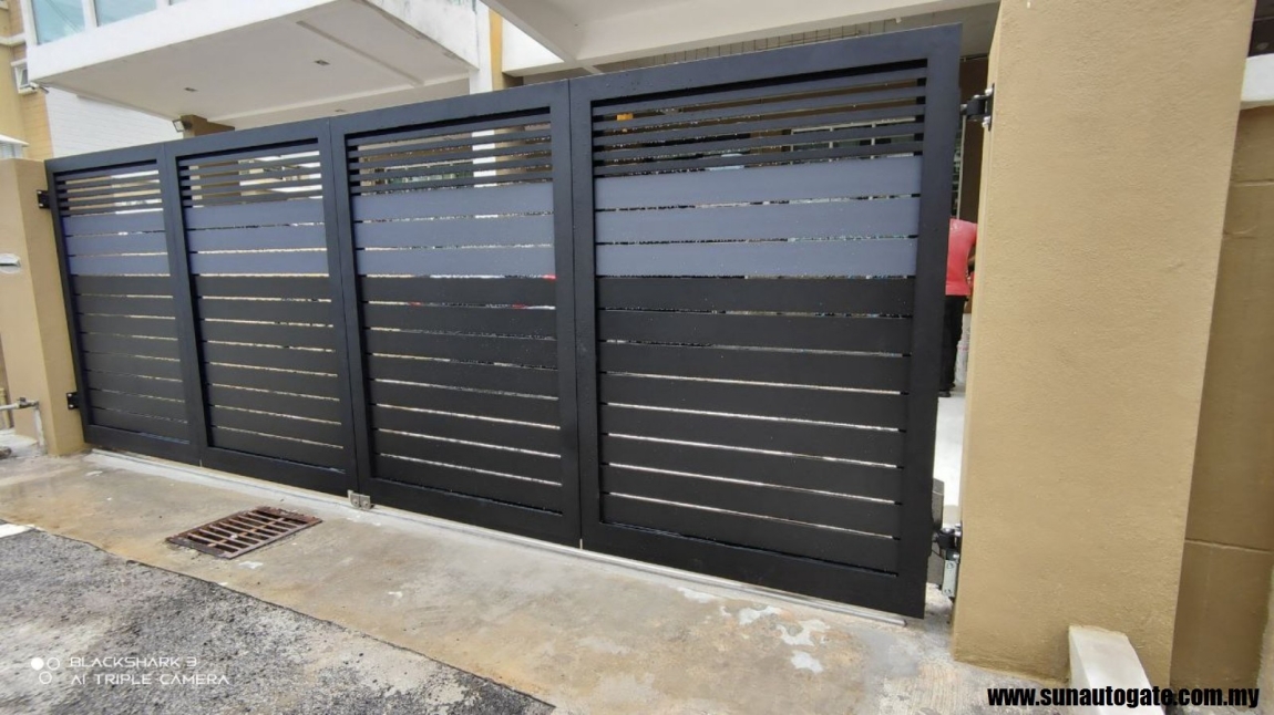 Rekaan Pintu Pagar Aluminium Di Bukit Mertajam & Simpang Ampat Pintu Pagar Stainless Steel & Aluminium Campur Pintu Pagar Rujukan Reka Bentuk UbahSuai Malaysia