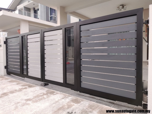 Aluminium Gate Design In Bukit Mertajam & Simpang Ampat