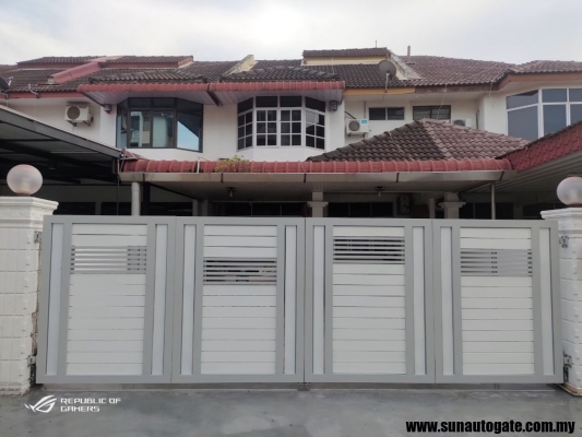 Rekaan Pintu Pagar Aluminium Di Bukit Mertajam & Simpang Ampat