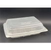 BX-210 Extra Big Lunch Box [ 50pcs ] BENXON Disposable PP Plastic Chicken Chop Food Box  BX 210 Bekas Makanan Plastik PET bottle / Cookie Jar / Balang / Doyley paper / Bubble sheet 