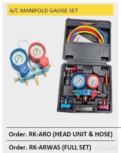 AIRCOND MANIFOLD PRESSURE GAUGE SET