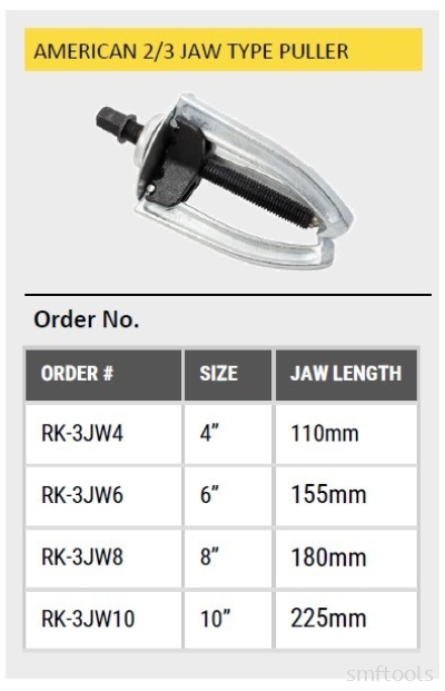 2 JAW OR 3 JAW AMERICAN TYPE BEAM PULLER