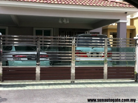 Modern Stainless Steel Gate Sample In Bukit Mertajam