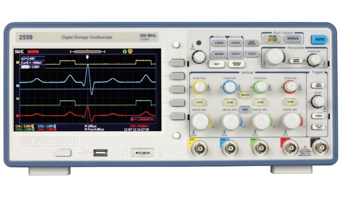 70 MHz to 300 MHz, 2 GSa/s Digital Storage Oscilloscopes Model 2555