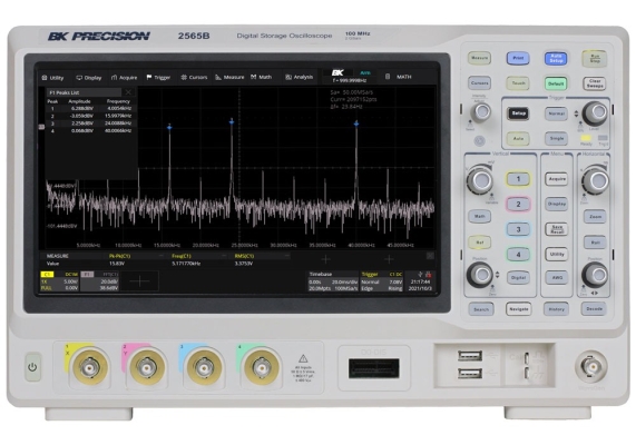 100 MHz, 200 MHz and 350 MHz 2 GSa/s DSO and MSO Model 2565B