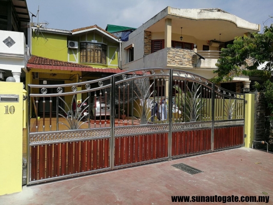 Mix Stainless Steel Gate Reference Design In Simpang Ampat