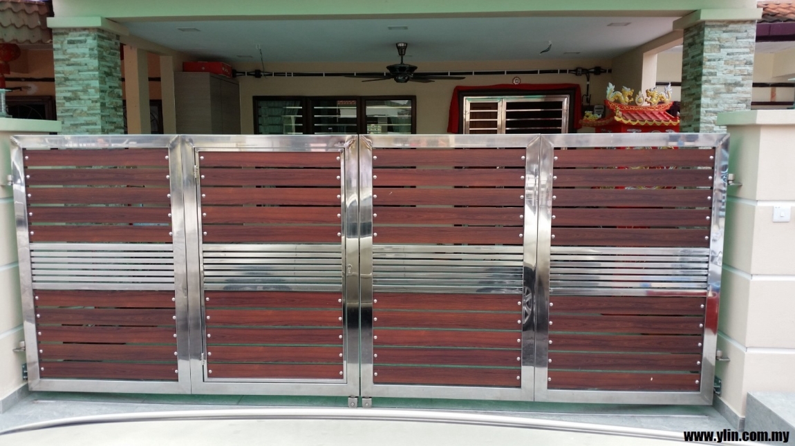 Modern Stainless Steel Gate Sample In Klang Selangor Stainless Steel ...