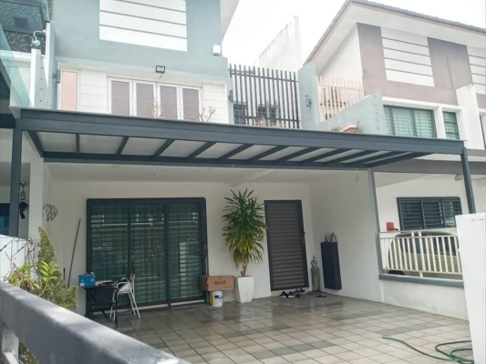 ACP Awning Roof In Kajang