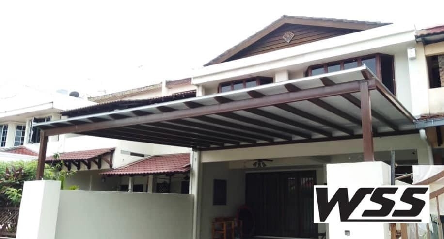 ACP Awning Roof In Kajang Aluminium Composite Panel Roofing & Awning Malaysia Reference Renovation Design 