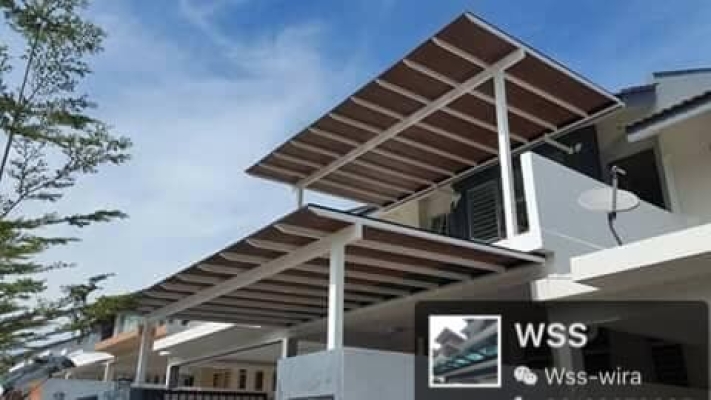 ACP Awning Roof In Kajang