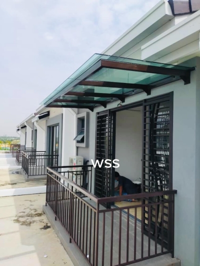 Carporch Glass Roofing In Puchong Selangor