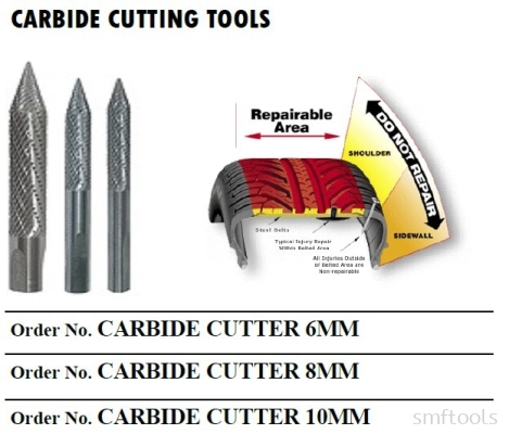 TIRE CARBIDE CUTTING TOOL