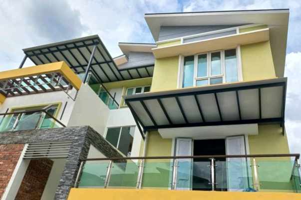 ACP Awning & Balcony Glass Fencing In Semenyih