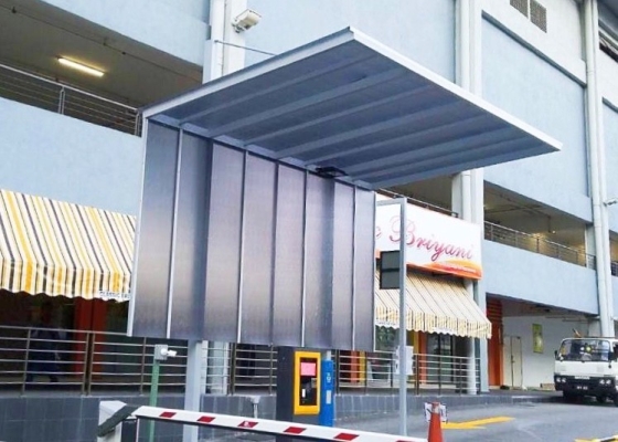 Polycarbonate Roof Sample In Semenyih