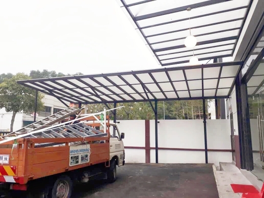 Polycarbonate Roof Sample In Semenyih