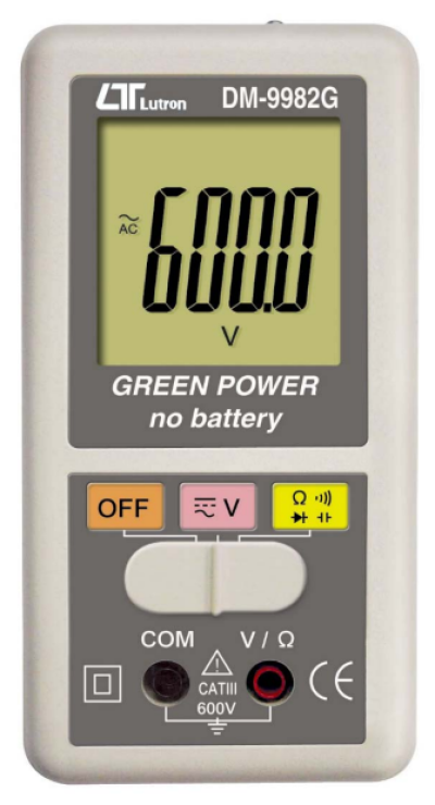 LUTRON DM-9982G GREEN POWER SMART MULTIMETER