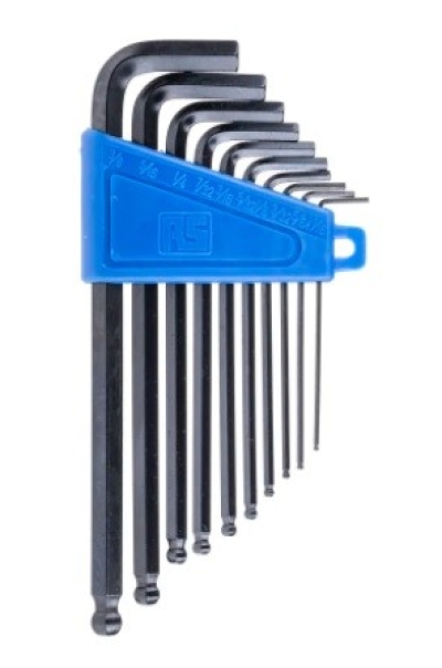 537-782 - RS PRO 10 piece Hex Key Set, L Shape 1/16in Ball End