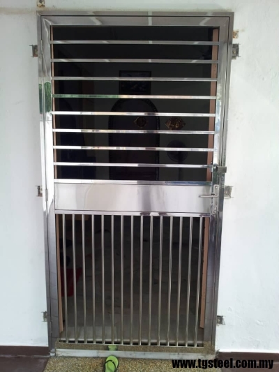 Stainless Steel Grill Door In Cheras Baru, Kuala Lumpur